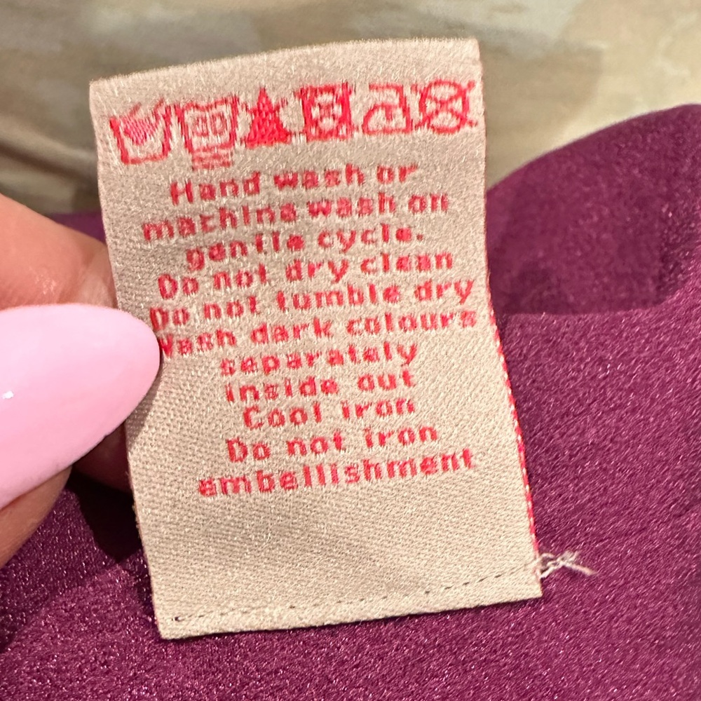 Boden Purple Floral Beaded Jewel V-Neckline Sleeveless Sheath Dress 8R - Picture 8 of 10